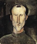 Amedeo Modigliani Leon Indenbaum painting